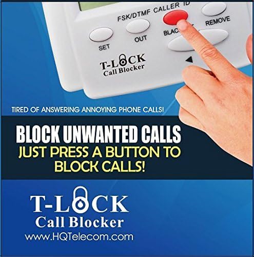 T-Lock Покана Blocker Версия N2 - Блокиране на нежелани повиквания, като Робозвонки, телемаркетинг, Проблеми, Благотворителните