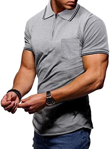 Sasha Ephesus Мъжки Ризи с къси ръкави За Тренировка на мускулите на Открито, Голф, Спортни, Ежедневни Шарени Тениски, Къс Ръкав,