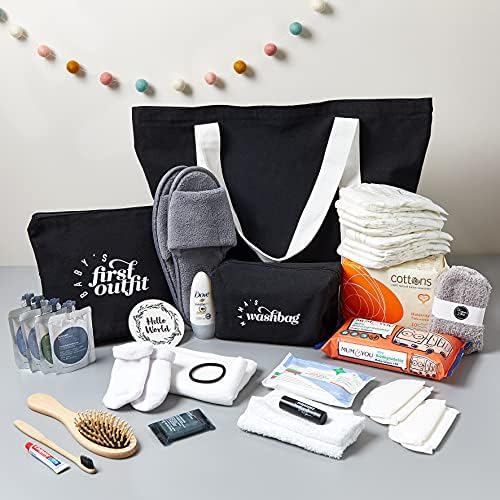 BirthBag® - Подаръчен комплект, за да има мама и малко дете, предварително Опаковани в майчинство чанта за раждането на мястото