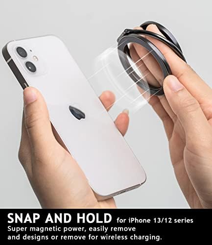 Съвместим с аксесоари за iPhone 14 Plus 13 12 Pro, Pro Max, Mini, Mag Safe, Магнитен държач пръстени за телефон MagSafe, Стойка за магнитни пръстени за телефон на пръст, магнитна писалка за ?