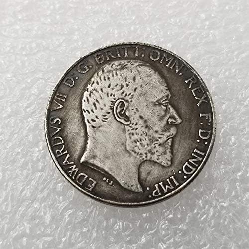 Британски ентусиасти криптовалюты1905 г.-скитници, с Предпазен ръкав. Със сребърно покритие Копия на монети за лични колектори.