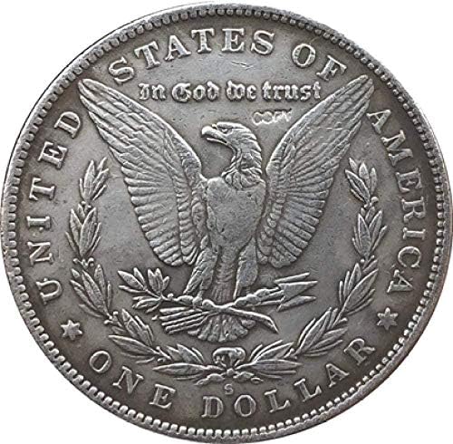 Скитник Никел 1893-Те години САЩ Морган Долар Монета Копие от Тип 112 Копие Украса за Събиране на Подаръци