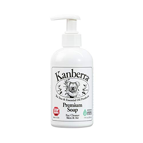 Сапун премиум-клас Kanberra | Произведени с масло от чаено дърво (Бяло)