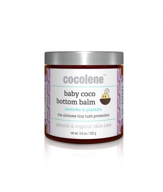 Cocolene Бебе Коко Bottom Balm - Предотвратява появата на обрив, изработен ръчно в САЩ.