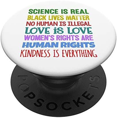 Активист за Равенство Социална Справедливост Цитат Лозунгът Научен Подарък PopSockets С Възможност за смяна на PopGrip