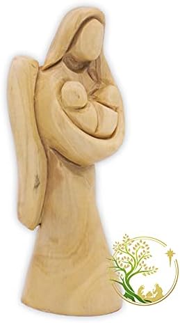 Ангел-пазител, Държи Статуя на Близнаци, Интериор на детски стаи - Религиозен подарък за дете-Близнак | Подарък при выкидыше | Загуба