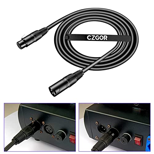 Гъвкав кабел, DMX, 6,5 метра на 2 метра 3-Контактни Сигнални кабел XLR от мъжа към жената кабел Кабел за сценичното осветление Свързване