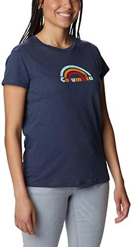 Женска тениска Columbia Трек Сс с графичен дизайн