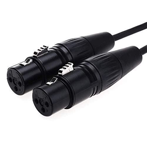 NANYI 2 елемента XLR Конектор за свързване на микрофонного кабел XLR към свързващ кабелям XLR, 3-Пинов XLR конектор за свързване на микрофонного DMX кабел-кабел, Кръпка-въжета