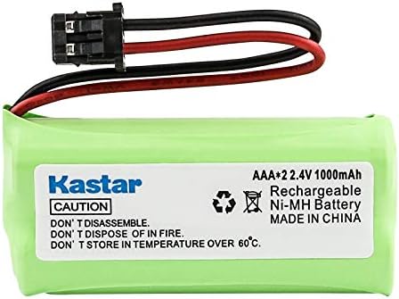 Kastar 1-Pack AAAX2 2,4 V MSM 1000mAh Ni-MH Акумулаторна Батерия за Uniden BT-1008 BT-1016 BT1008S DECT20602 DECT 2080 DECT 2060-2