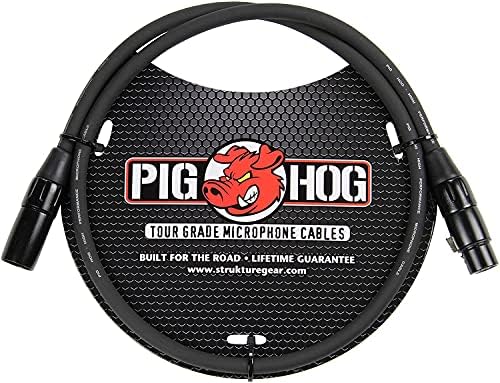 Включете Pig Свиня PX4T3 XLR към инструментальному кабел 1/4 TRS, 3 метра и висока производителност кабел микрофон PHM3 8 мм XLR,