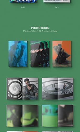 EXO KAI ROVER 3-та версия на мини албума на CD + POB + Книга + Сгънати плакат с текста на песента в опаковка + Фотокарточка + Запечатани