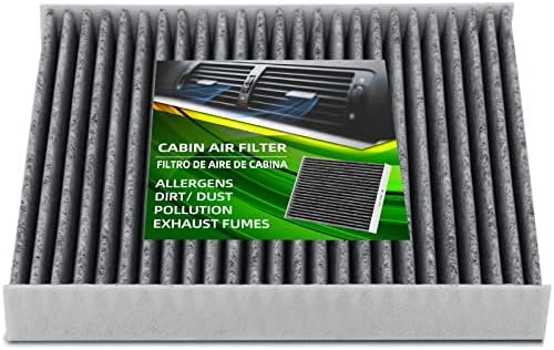Въздушен филтър на купето премиум-клас CF12157 С активен въглен е Съвместим с LEXUS ES350, TOYOTA HIGHLANDER, RAV4, PRIUS, CAMRY,