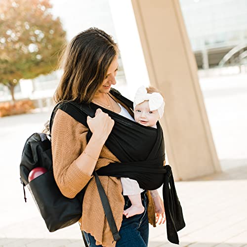 JJ Cole Agility Flex Stretch Baby Carrier – Переноска за бебета и переноска за деца – 1 Размер идеална част от родителите – Жени 6-20 години и мъжете XS-2X