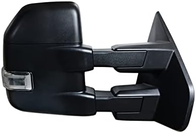 AERDM Ново буксировочное огледало в черен корпус, съвместим с влековете огледала за пикап на Ford F150 2004 2005 2006 години с электроподогревом, сигнал на завоя, лужей и помоще?